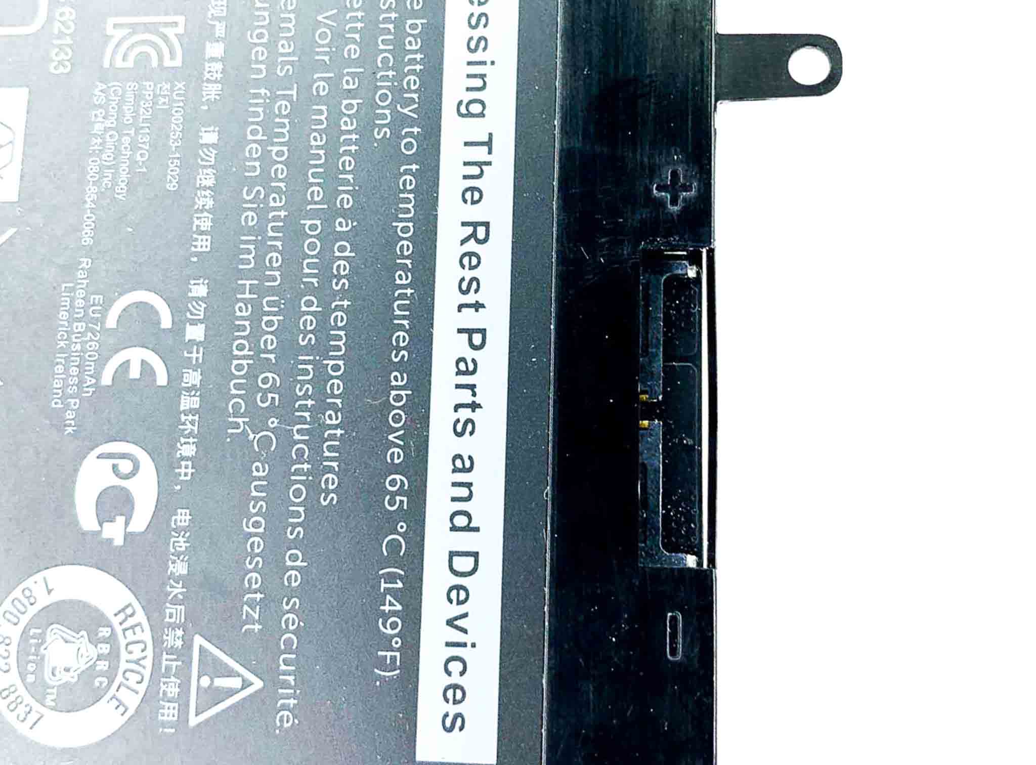 Батарея для ноутбука Dell WJ5R2 знос 31-40%