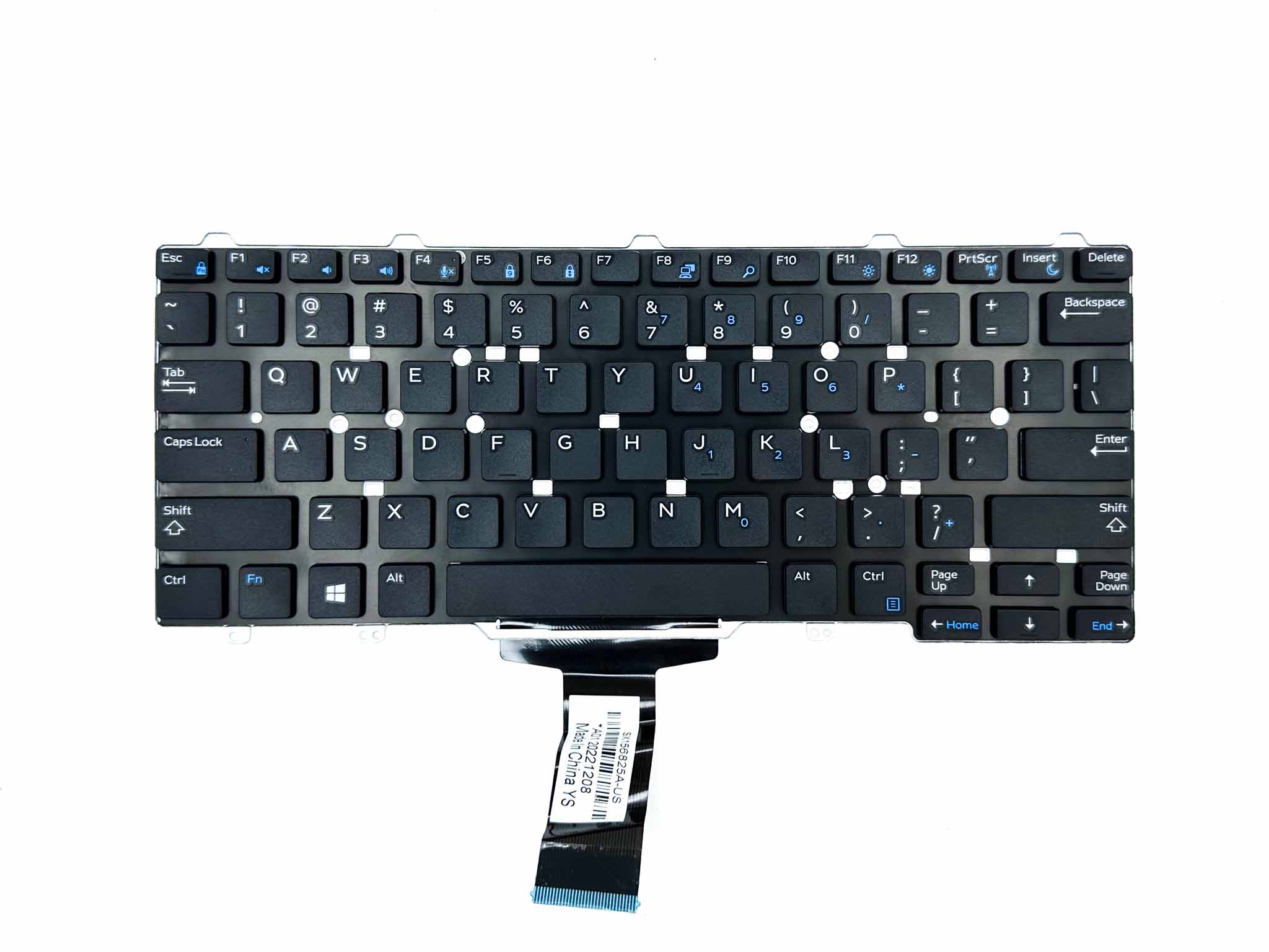 Клавіатура для ноутбука Dell E7450 E5470 3350 3340 (без підсвітки)