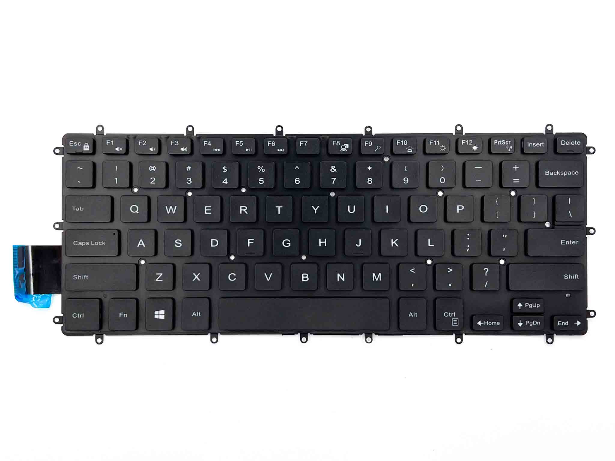 Клавіатура для ноутбука Dell Latitude 2 IN 1 3379 3390, 3490 (з підсвіткою)
