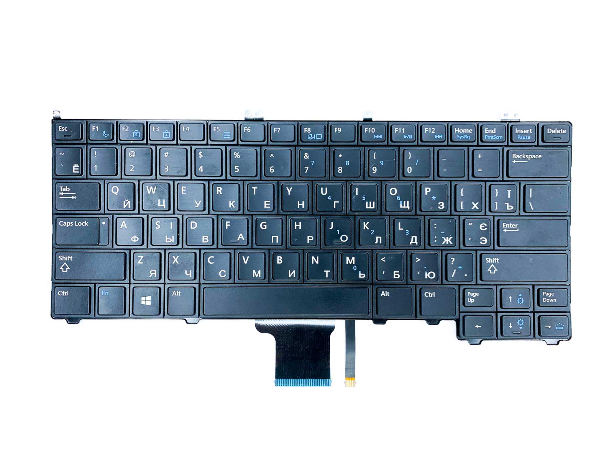 Клавіатура для ноутбука Dell Latitude E5440 (з підсвіткою)