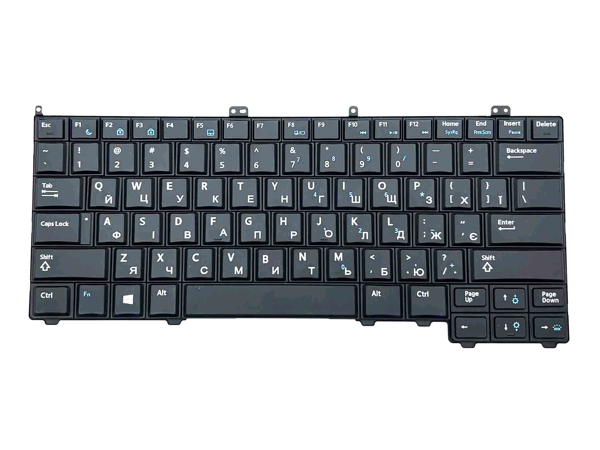 Клавіатура для ноутбука Dell Latitude E7240 E7440 (з підсвіткою)
