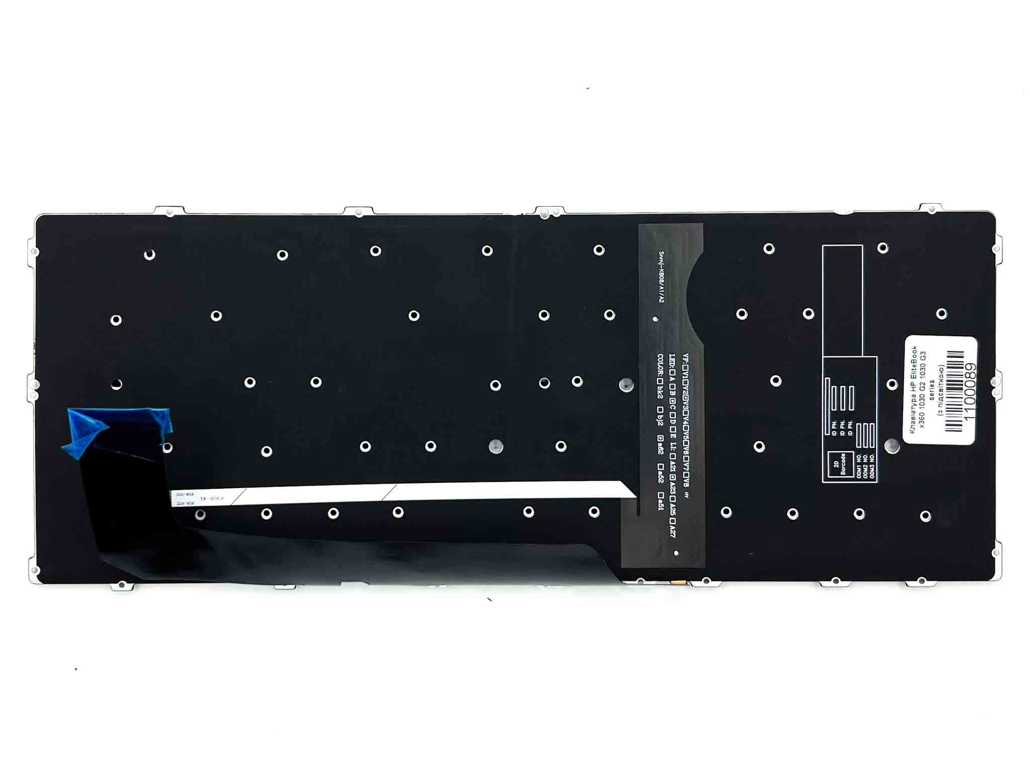Клавіатура для ноутбука HP EliteBook x360 1030 G2 1030 G3 series (з підсвіткою) black