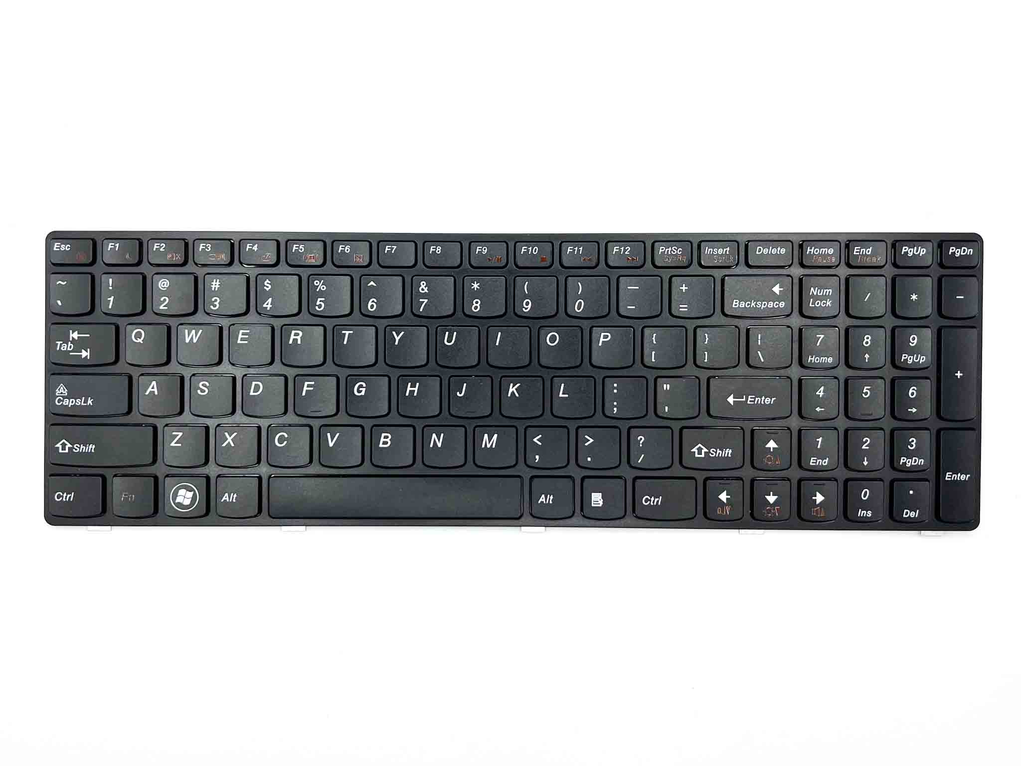 Клавіатура для ноутбука Lenovo IdeaPad G580, G580A, G585, G585A, P580, P585, V580 (без підсвітки)