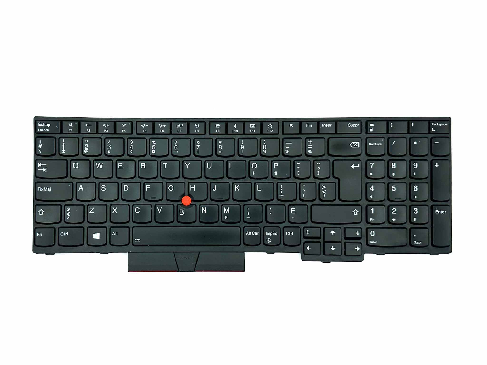 Клавіатура для ноутбука Lenovo ThinkPad T590 E580 E585 L580 P52 P72 (з підсвіткою)