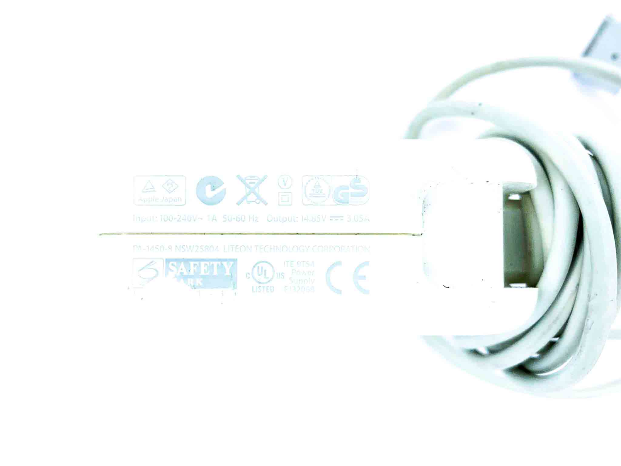 Блок живлення для ноутбука Apple MagSafe 45W MagSafe 1 (T-Type)