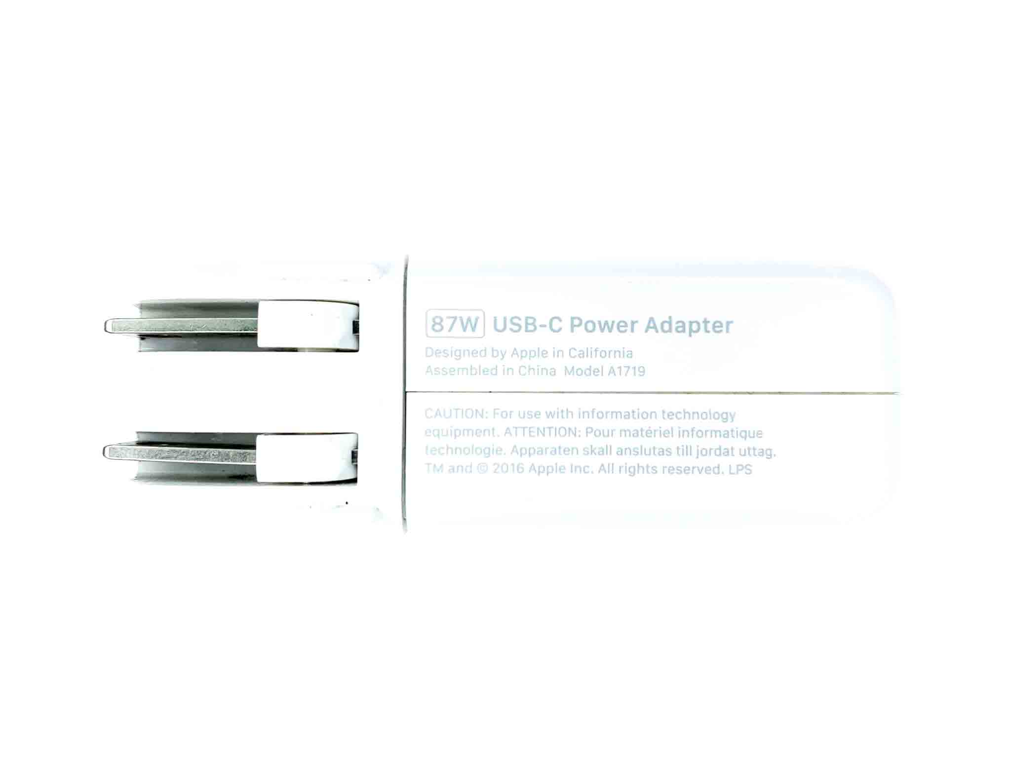 Блок живлення для ноутбука Apple MagSafe 87W A1719 USB C