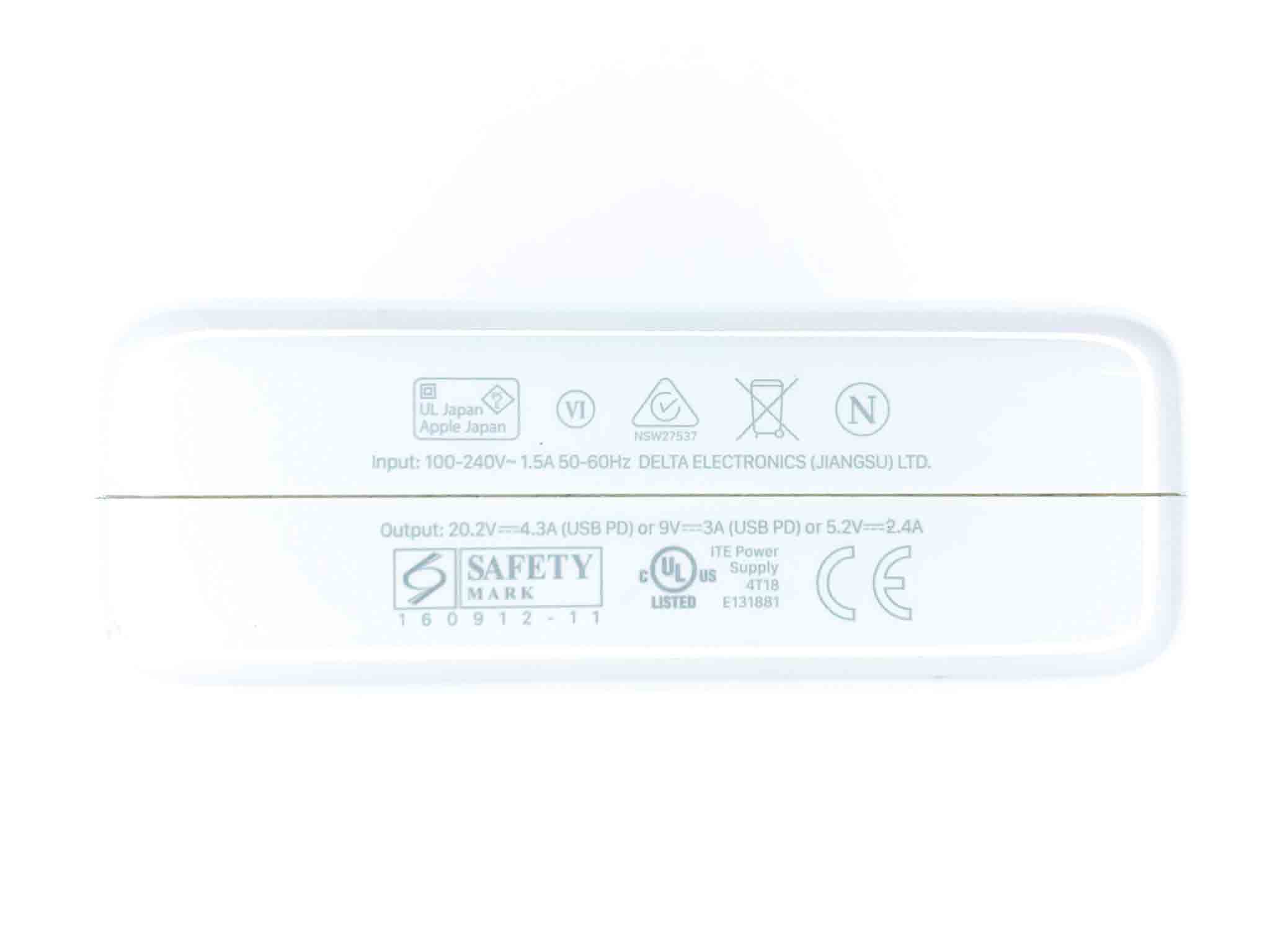Блок живлення для ноутбука Apple MagSafe 87W A1719 USB C