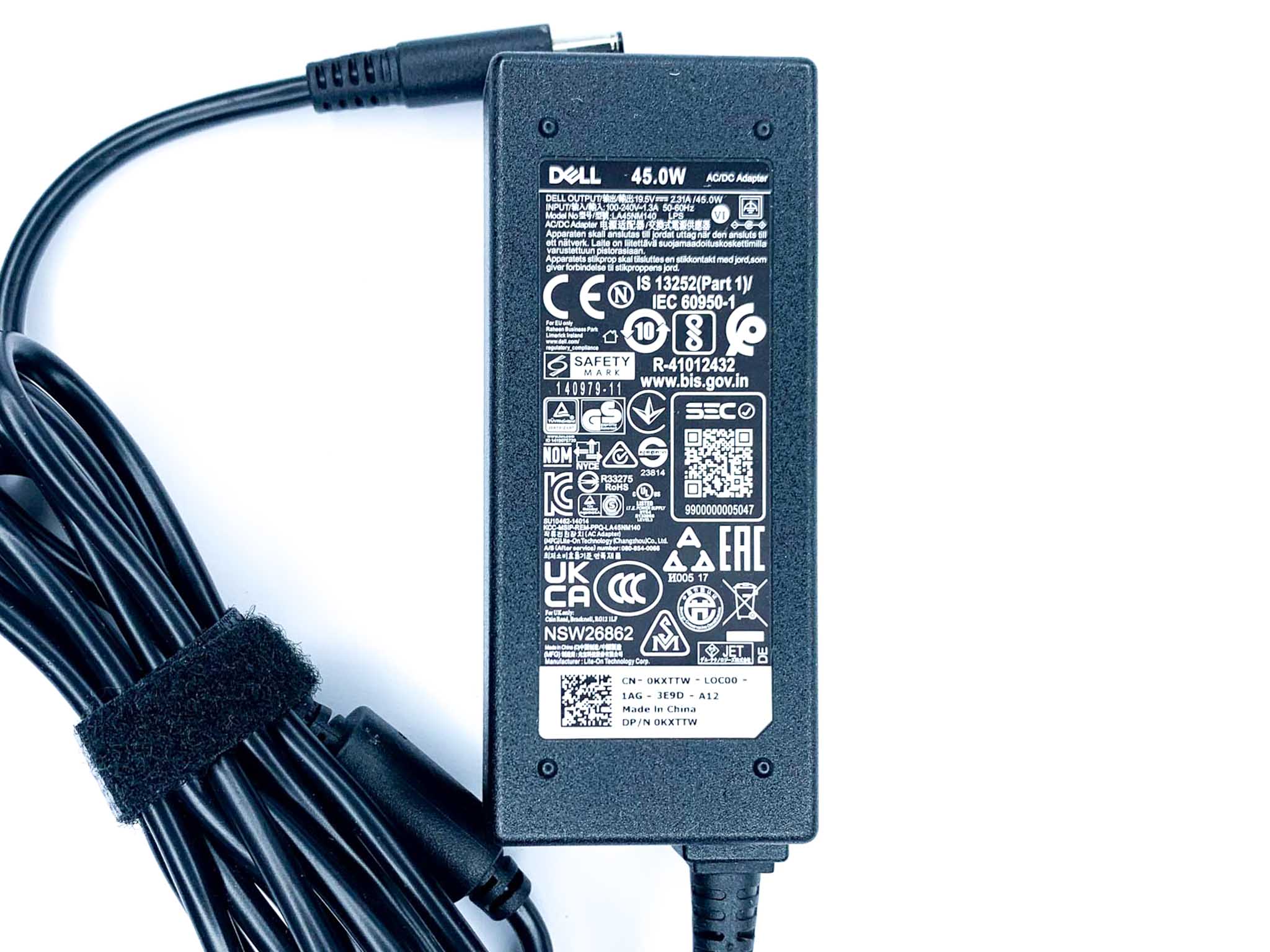 Блок живлення для ноутбука Dell 45W 19.5V 4.5 x 3.0 мм slim tip