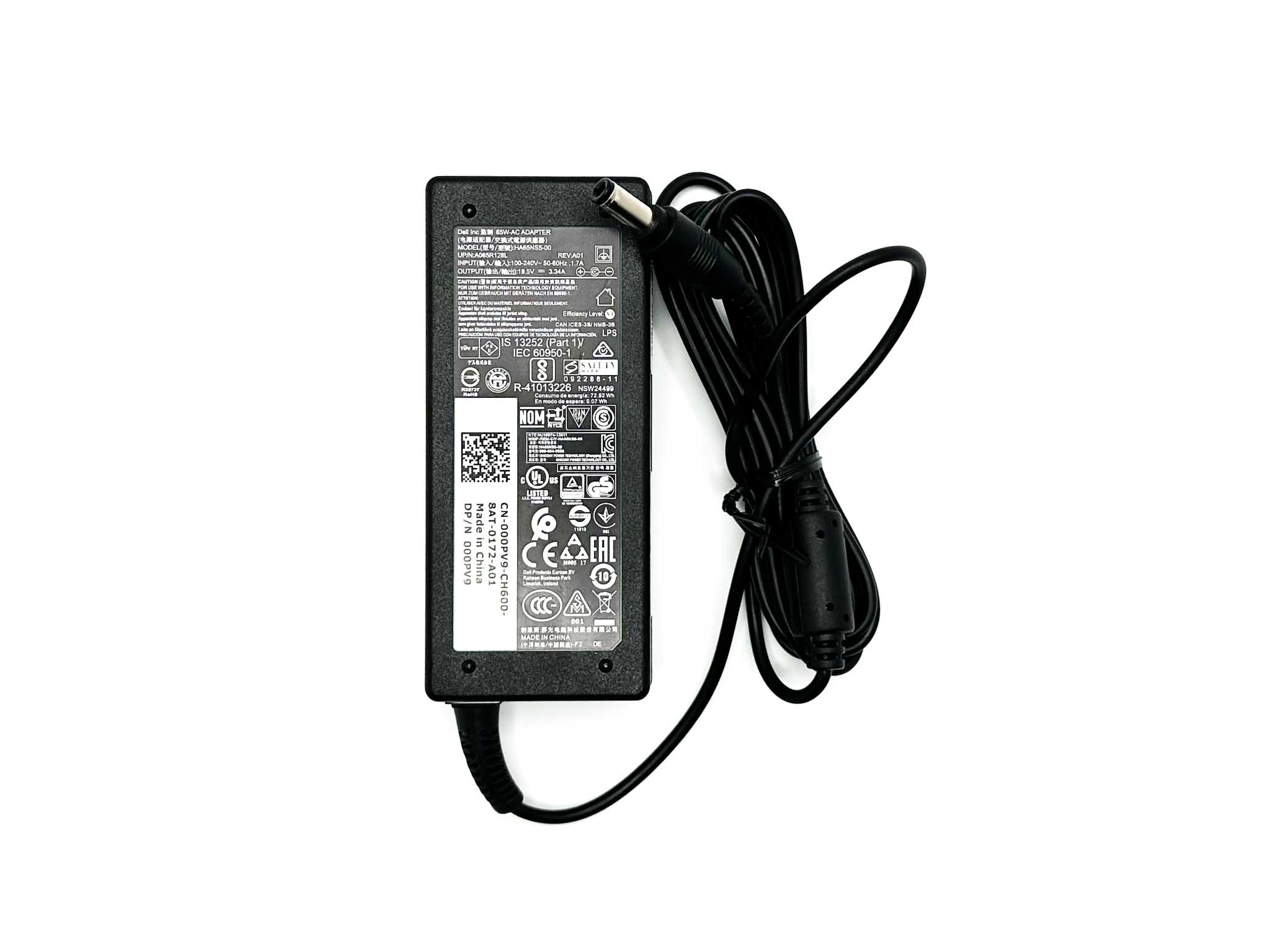 Блок живлення для ноутбука Dell 65W 19.5V 5.5 x 2.5 мм