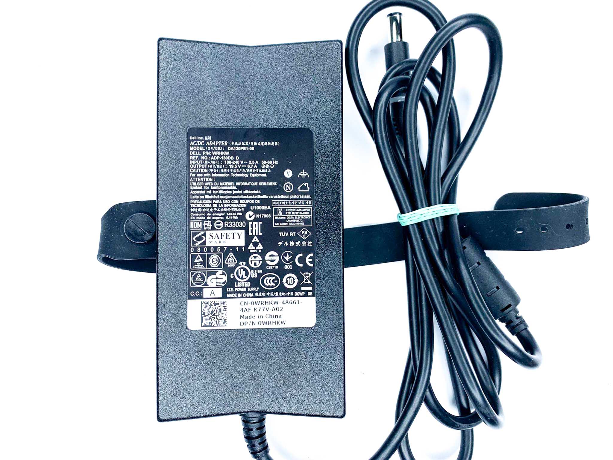 Блок живлення для ноутбука Dell 130W 19.5V 7.4 x 5.0 мм