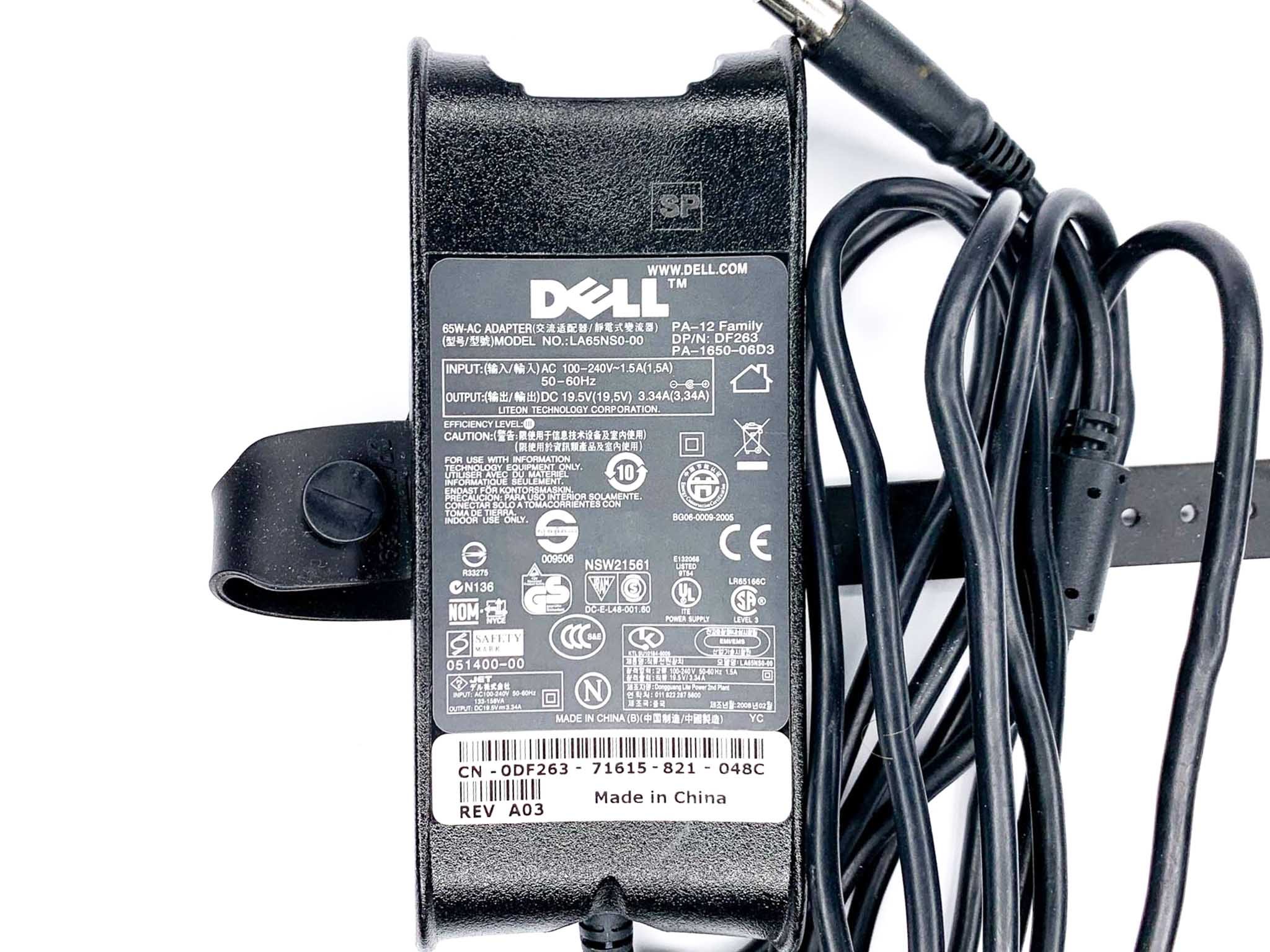 Блок живлення для ноутбука Dell 65W 19.5V 7.4 x 5.0 мм старого зразка