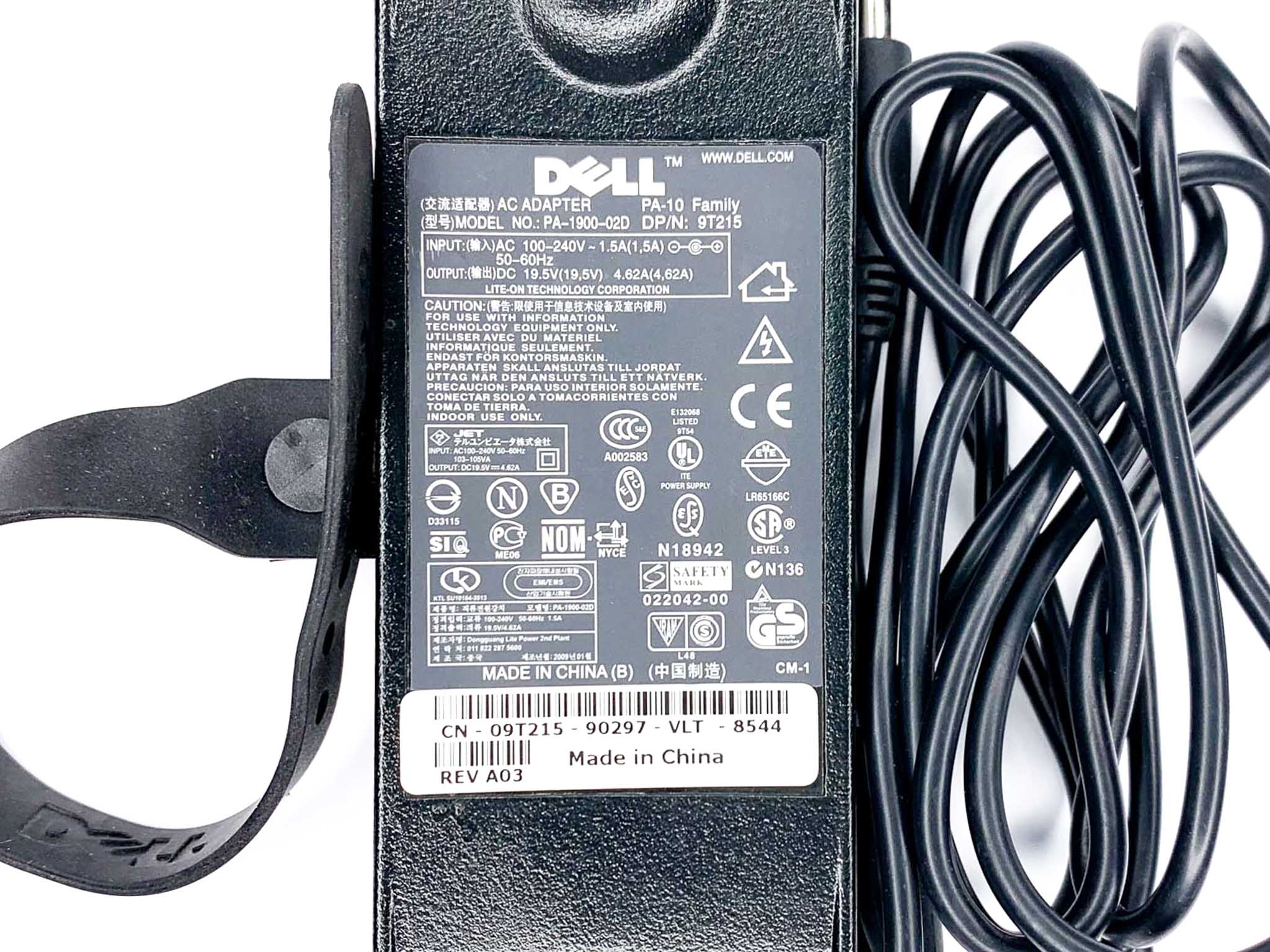 Блок живлення для ноутбука Dell 90W 19.5V 7.4 x 5.0 мм старого зразка