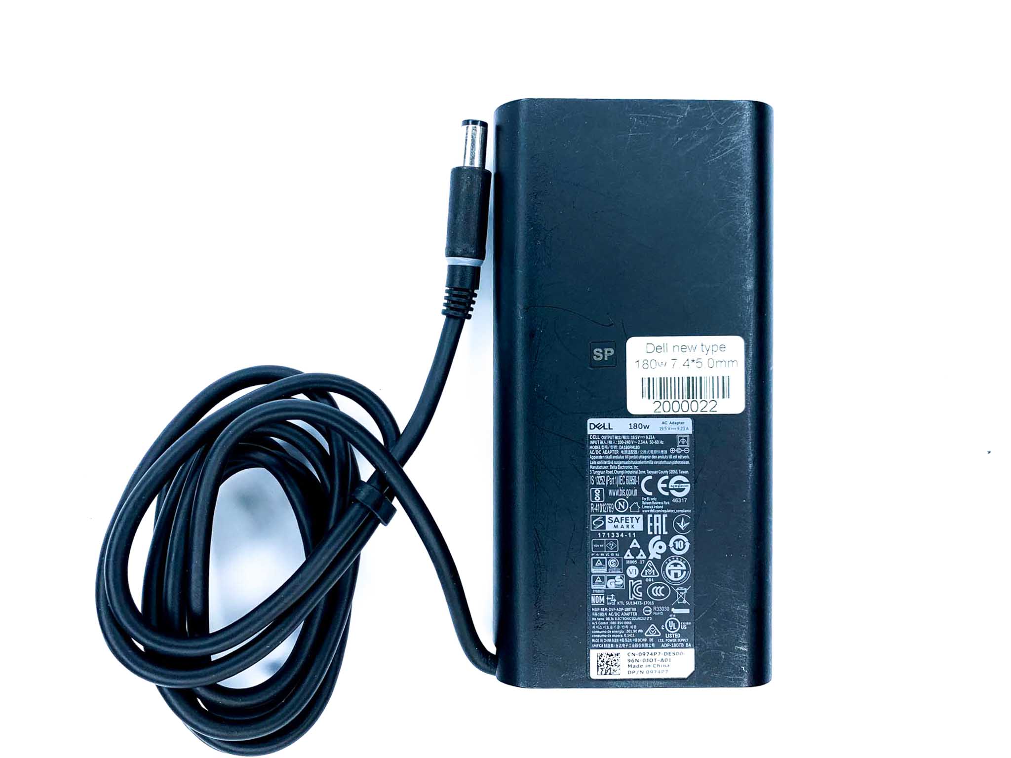 Блок живлення для ноутбука Dell 180W 19.5V 7.4 х 5.0 мм