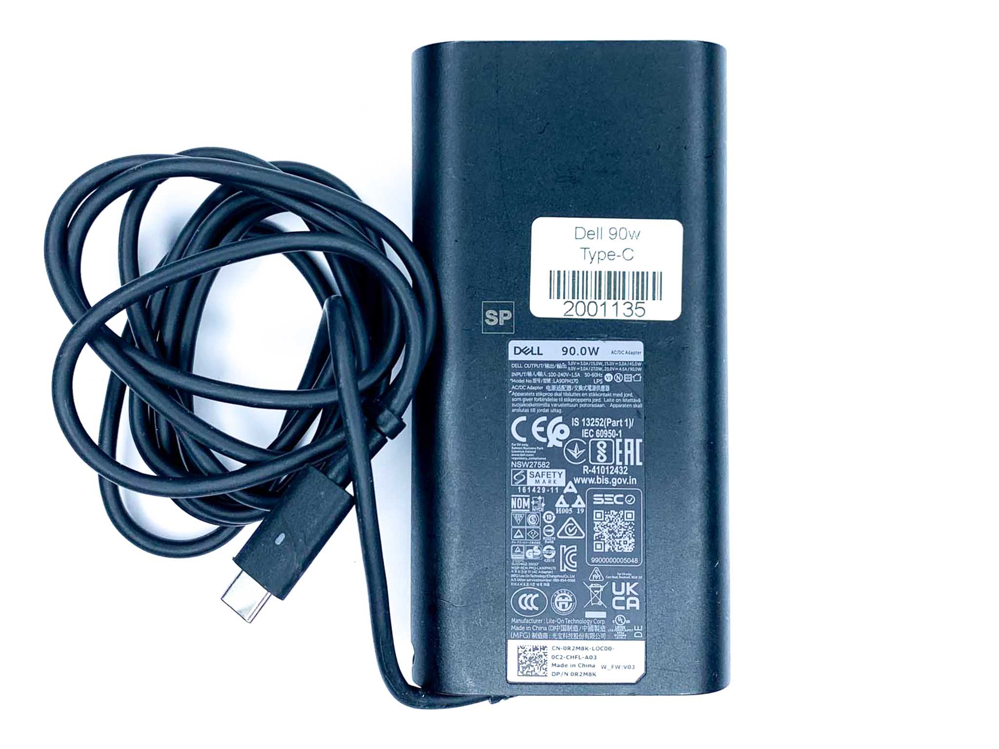 Блок живлення для ноутбука Dell 90W 5V 9V 15V 20V Type C