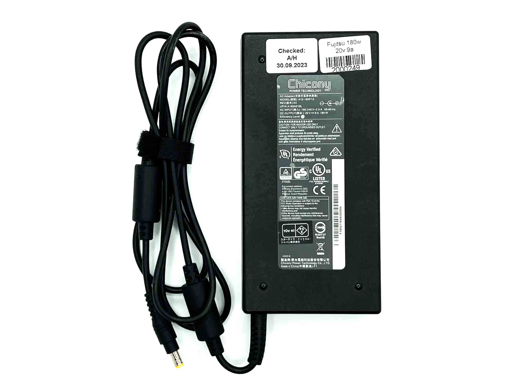 Блок живлення для ноутбука Fujitsu 180W 20V 5.5 х 2.5 мм