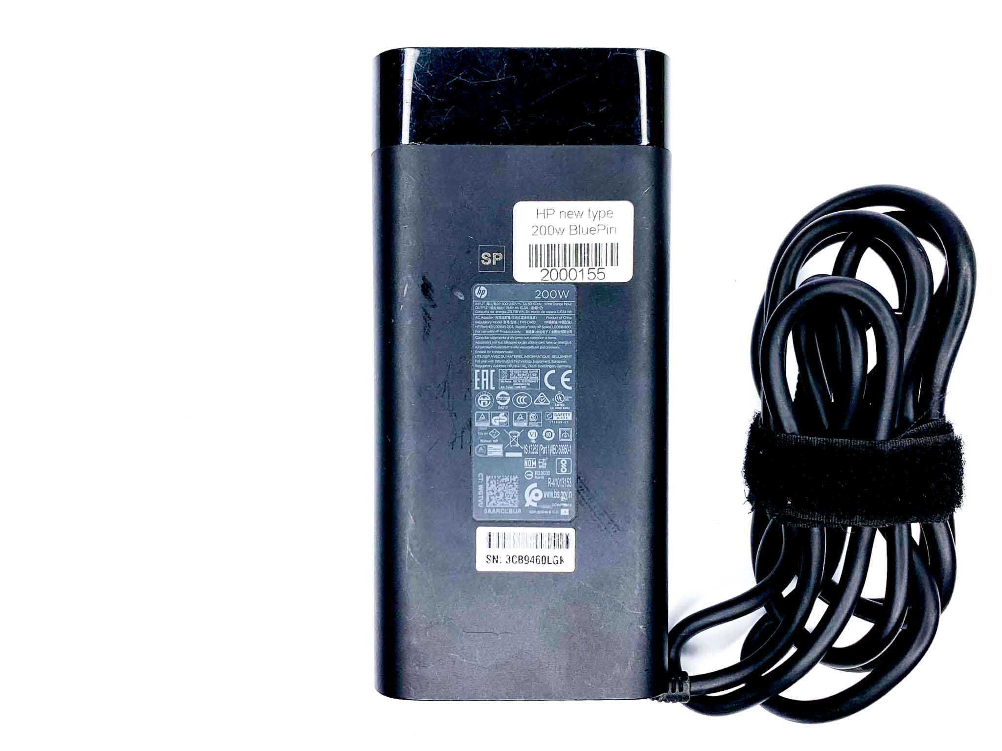 Блок живлення для ноутбука HP 200W 19.5В 4.5 х 3.0 мм Pin Blue