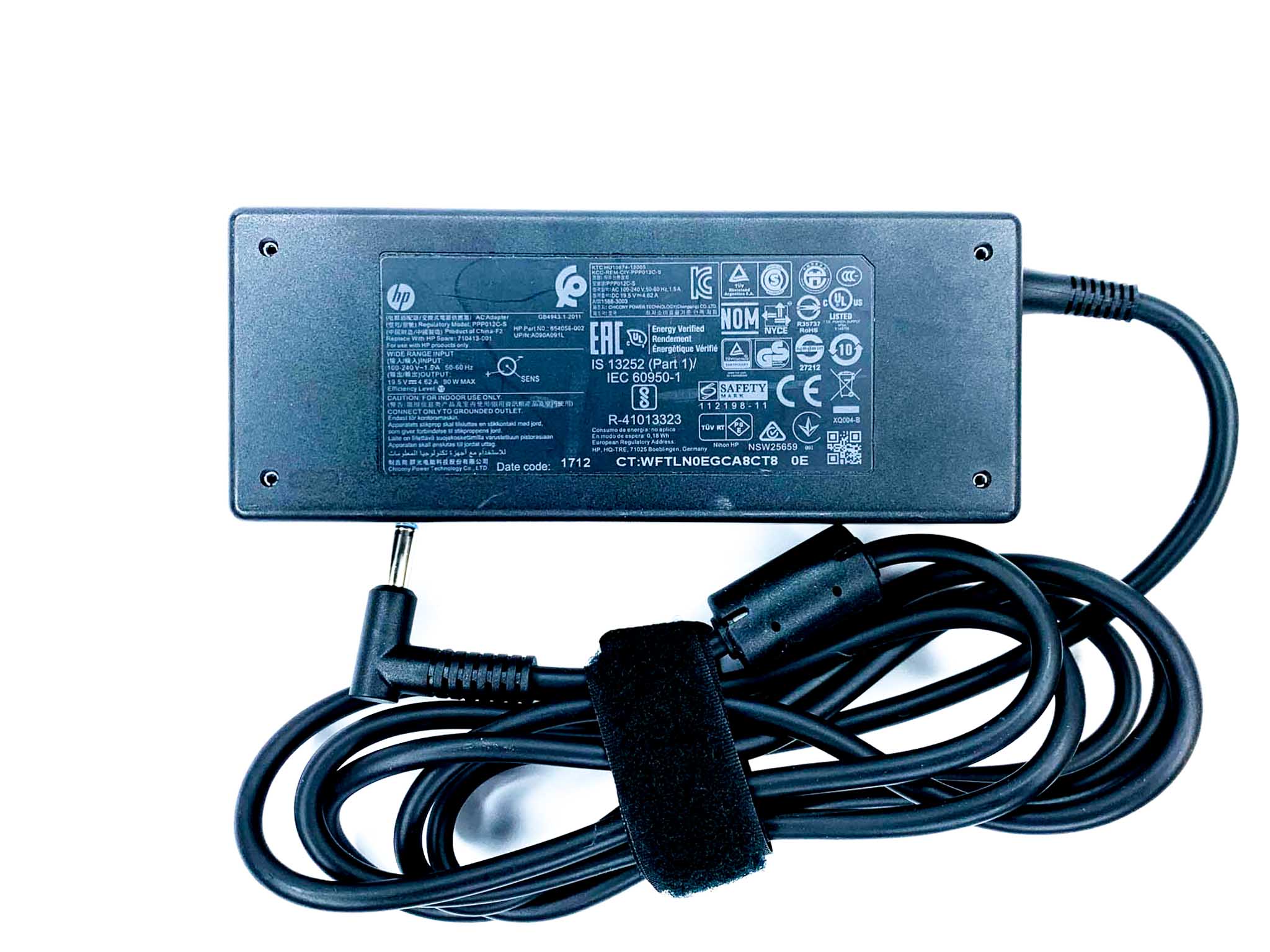 Блок живлення для ноутбука HP 90W 19.5V 4.5 х 3.0 мм blue pin