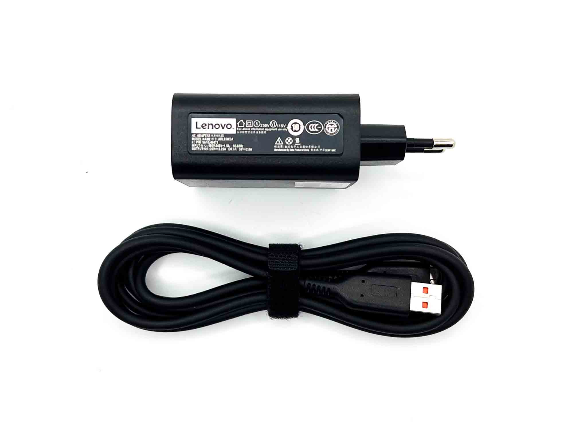 Блок живлення для ноутбука Lenovo 65W bevel USB (High copy)