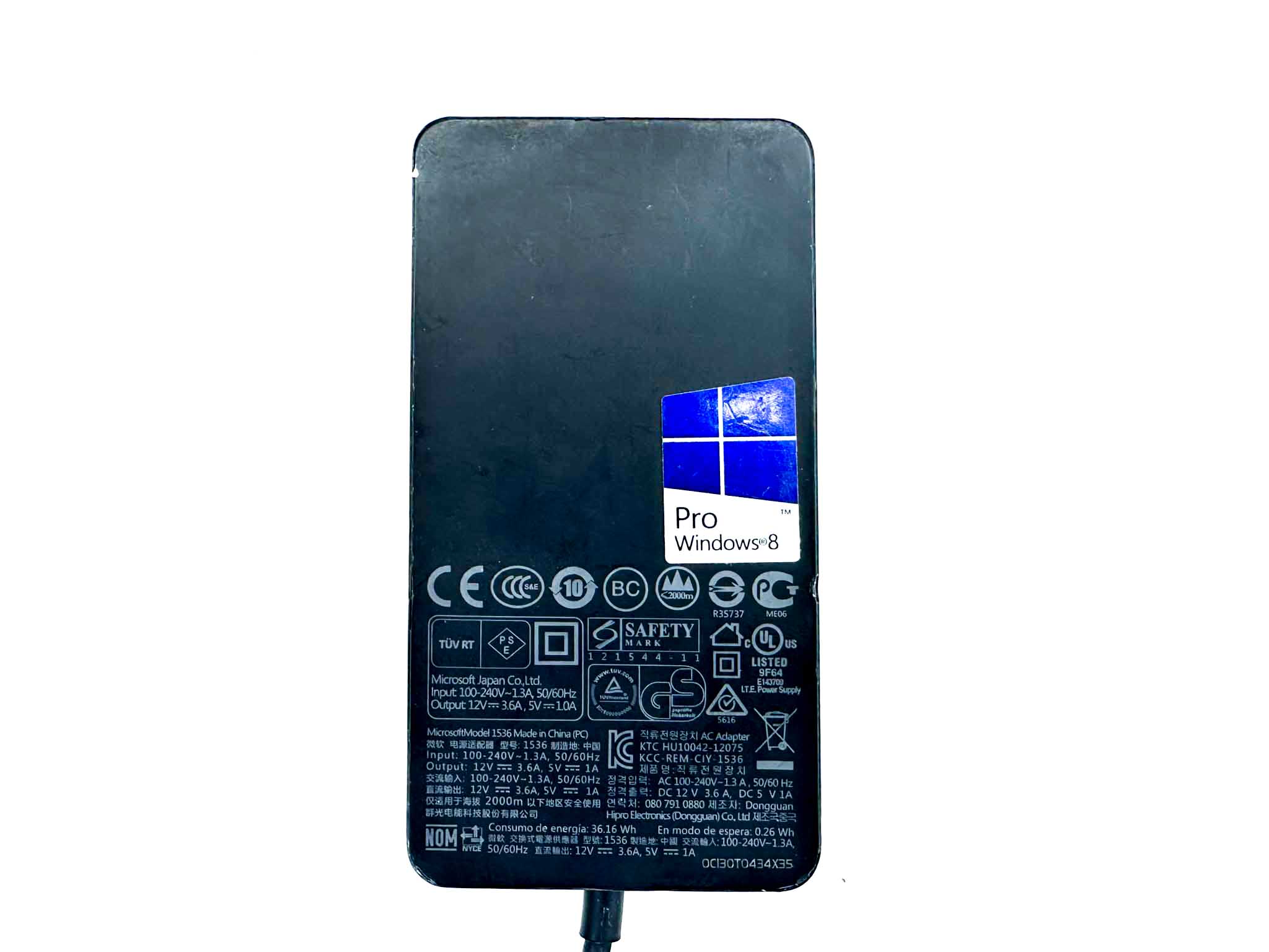 Блок живлення для ноутбука Microsoft Surface model 1536 43W 5 pin